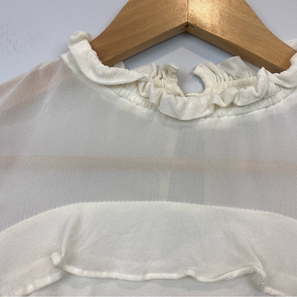 MUNTHE • See Through White Blouse - Picture 5 of 13